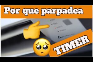 ¿Por qué el timer de aire acondicionado General Luz parpadea? Soluciones sencillas para tu problema