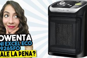 Calefactor Cerámico con Ventilador Rowenta Mini Excel Eco Safe: El Mejor Calentador para Hogares Pequeños