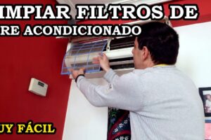 Consejos para limpiar el filtro de aire acondicionado de forma segura y efectiva