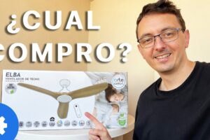 Cómo encontrar el mejor ventilador de techo blanco y madera para tu hogar